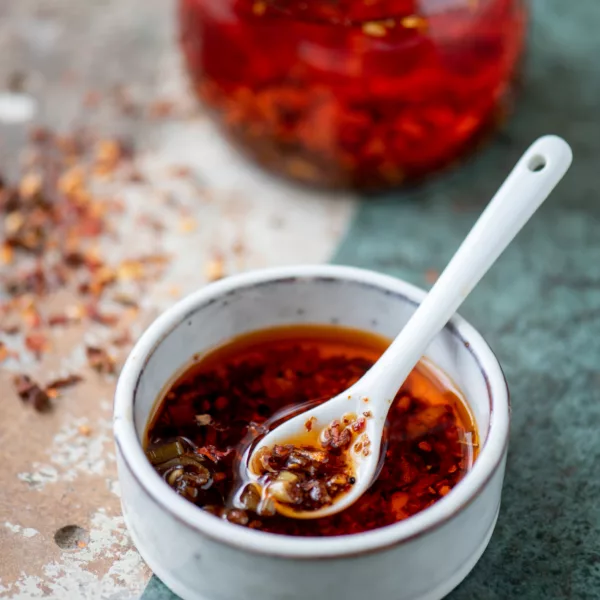 Snelle Sichuan chili-olie