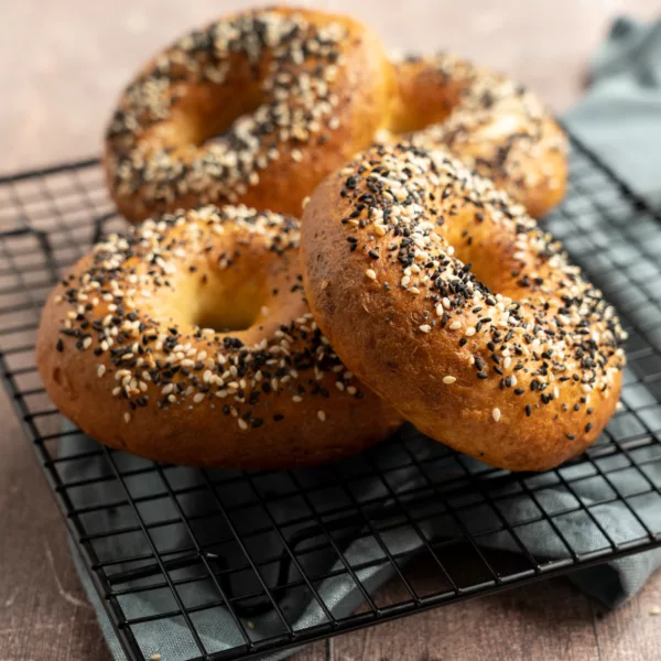 Home made NY-style bagels